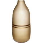 Hübsch Ваза от кафяво стъкло, матирана, височина 30 cm - Hübsch (660801)
