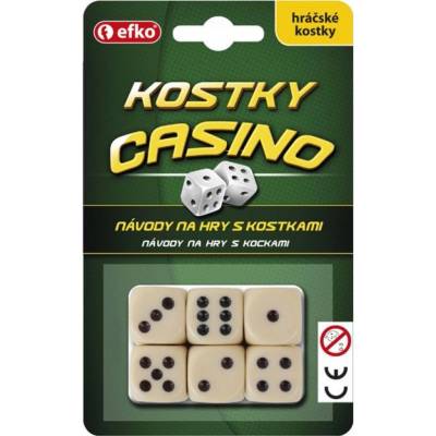 Efko Hrací kostky Casino