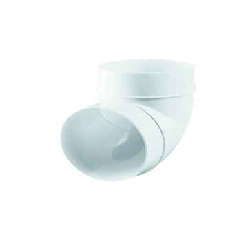 Image 1 of VENTS КОЛЯНО ЗА ВЪЗДУХОВОД 323 ф150 ПВЦ (63177222)