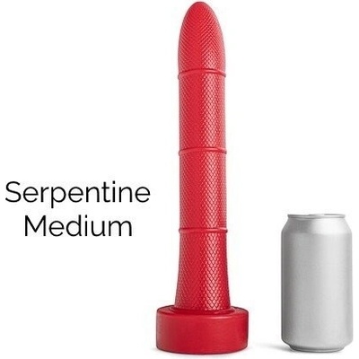Mr. Hankey’s Toys Serpentine Medium, prémiové silikónové dildo s Vac-U-Lock 32,4 x 4,4–4,5 cm