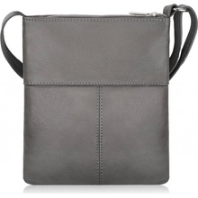 Abruzzo dámska kožená crossbody kabelka ABR-49-GR ABR-49-GR šedá