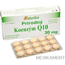 Naturica Prírodný KOENZÝM Q10 30 mg pomaranč 30 tabliet