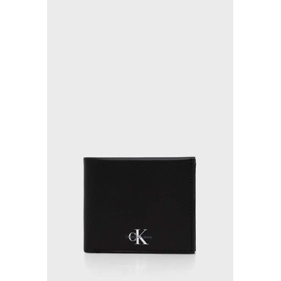 Calvin Klein Jeans Кожен портфейл Calvin Klein Jeans мъжки в черно K50K511456 (K50K511456)