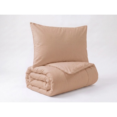 Brotex obliečky satén béžová 140x200 70x90
