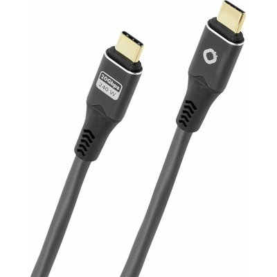 Oehlbach D1C9370 USB-C USB-C ® zástrčka 3m antracitový