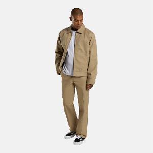Dickies Яке Dickies Men's Eisenhower Water Resistant Wind Resistant Long Sleeve Harrington Jacket - Khaki