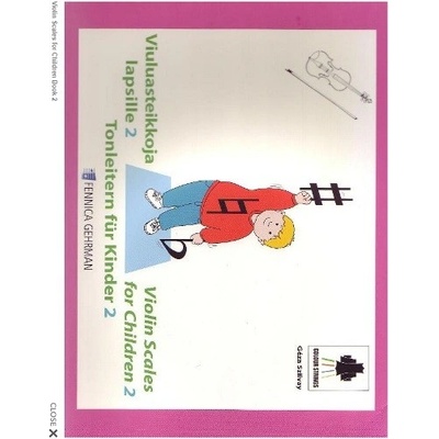 Violin Scales for Children 2 - učebnica hry na husle