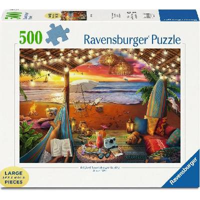 RAVENSBURGER Útulná místa Pláž Cabana XXL 500 dielov