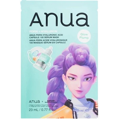 Anua K-Pop Demon Hunters PDRN Hyaluronic Acid Capsule 100 Serum Mask - Хидратираща Текстилна Маска 1бр. /23ml
