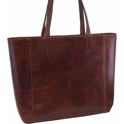Mercucio kožená Shopper kabelka 250129 černá