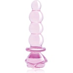 DreamToys Glaze Glass 5.5" Rosebud Beaded Plug анален разширител 14 см