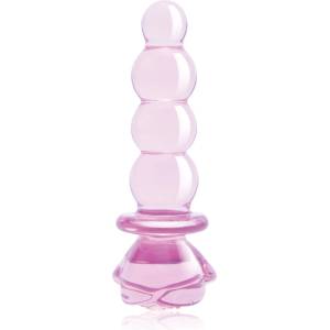 DreamToys Glaze Glass 5.5" Rosebud Beaded Plug анален разширител 14 см