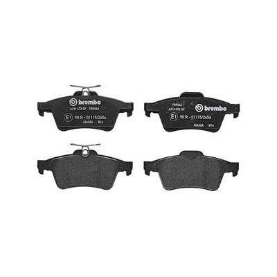 Sada brzdových destiček, kotoučová brzda BREMBO P 59 042 (P59042)