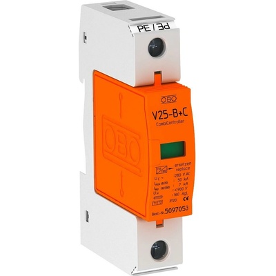OBO Bettermann s.r.o. Kombinovaný zvodič OBO Bettermann V25-B+C 1-280 (5094418) - Typ 1+2