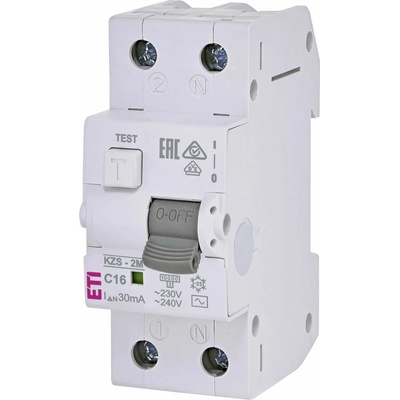 ETI KZS-2M AC C16/003 2-pol 10kA