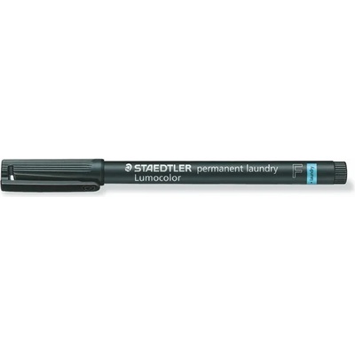 STAEDTLER Текстилен маркер с алкохолен маркер, 0, 6 mm, коничен, STAEDTLER "Lumocolor laundry 319 LM", черен 319 LM F-9 (319 LM F-9)