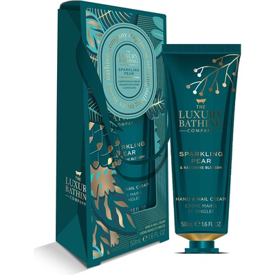 Grace Cole Sparkling Pear & Nectarine Blossom krém na ruce s vůní grapefruitu, hrušky, pomeranče a květin, 50 ml