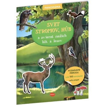 ELLA&MAX СВЯТ НА ДЪРВЕТАТА, гъбите и животните на нашите ливади и гори - Книжка с плакат и стикери