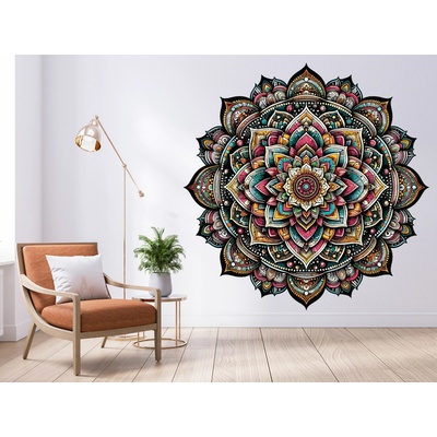 Nalepte.cz samolepka na zeď Mystická mandala arch, rozměry 45 x 45 cm – Zbozi.Blesk.cz