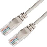 VCOM Пач кабел Vcom, UTP, CAT-5e, 10m, сив (NP512B 10m)