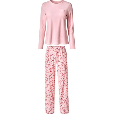 esmara Dámské fleecové pyžamo (světle růžová XS(32/34)) – Zboží Dáma