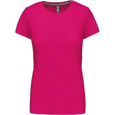 Kariban Tričko K380 krátký rukáv dámské COT-20K38031002 Fuchsia