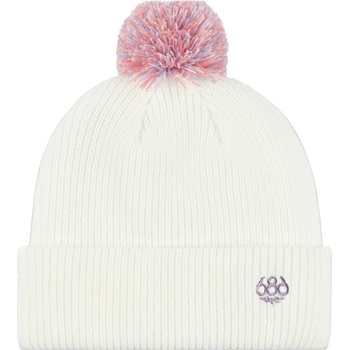 686 Mix Pom beanie white