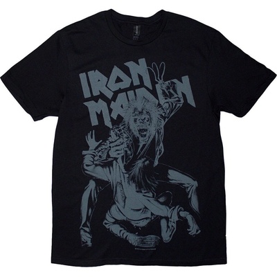 Iron Maiden No Prayer Claw Jumbo Grey Black L Риза (IMTEE193MB03)
