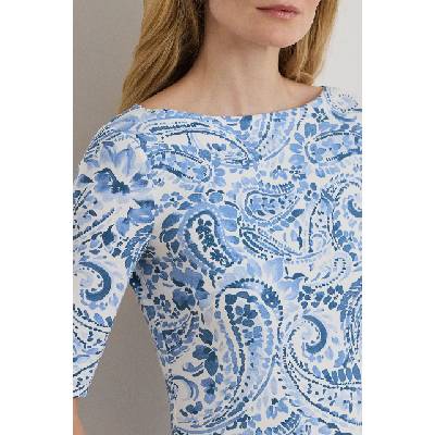 Lauren Ralph Lauren блуза с дълги ръкави дамска от памук (200P09110)