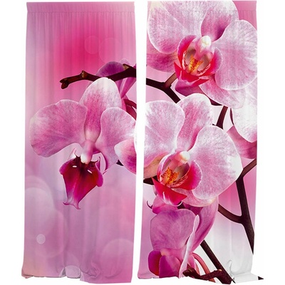 IMPAR Závěsy Orchidej,140 × 250 cm