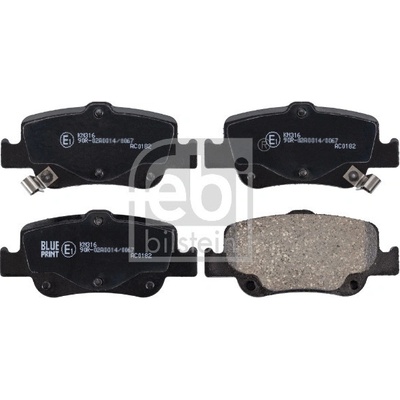 Sada brzdových destiček, kotoučová brzda FEBI BILSTEIN 170285