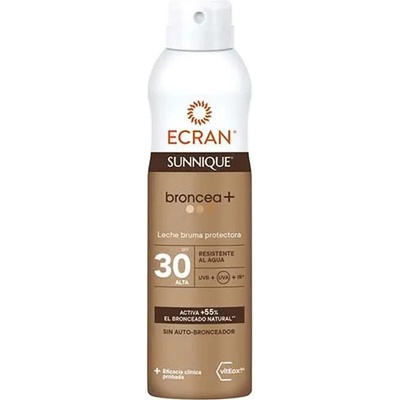 Ecran Sunnique Tanning Milk F30 250ml - Clear (Multicolor)