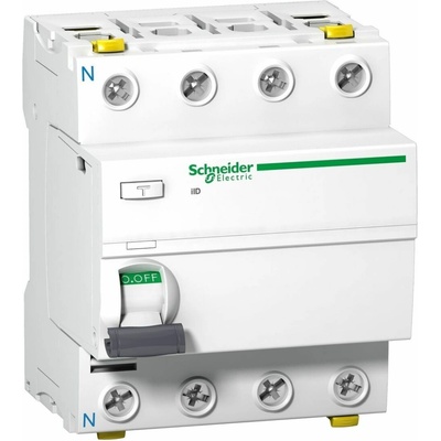 Schneider Electric Acti 9 Prúdový chránič, 40 A, 400 V, typ A, A9Z22440