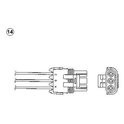 NGK Lambda sonda NG 91204