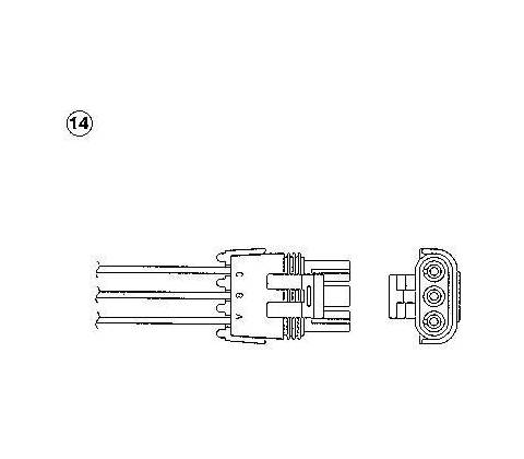 NGK Lambda sonda NG 91204