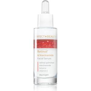 Farmona Natural Cosmetics Laboratory Perfect Beauty Retinol & Niacinamide серум за лице, намаляващ признаците на стареене за суха кожа 30ml