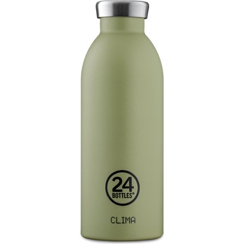 24Bottles Термобутилка Clima Earth 500 мл маслинена (141)