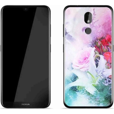 Pouzdro mmCase gelové Nokia 3.2 - květiny 4
