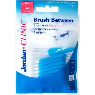 Jordan Clinic Brush Between Medzizubné kefky M 0,6 mm 10 ks