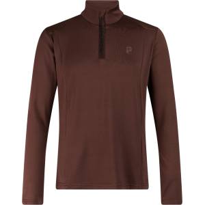 Protest Мъжки поларен пуловер Protest PRTRewill 1/4 Zip Active Top Longsleeve - Pecanred (005-7456-0314)