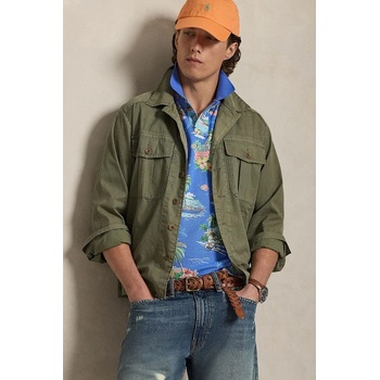 Ralph Lauren Памучна тениска с яка Polo Ralph Lauren (710B14509)