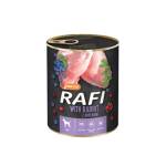 RAFI Dog Rabbit консерва за кучета със заешко месо - 0.8кг