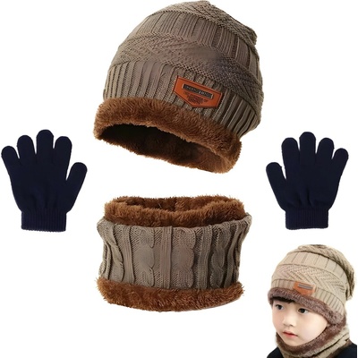 Harahu Zimní set Hnědá