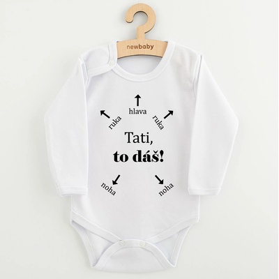 New Baby Body s potlačou Tati to dáš!