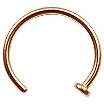 Piercing do nosu růžové zlato KTH2923