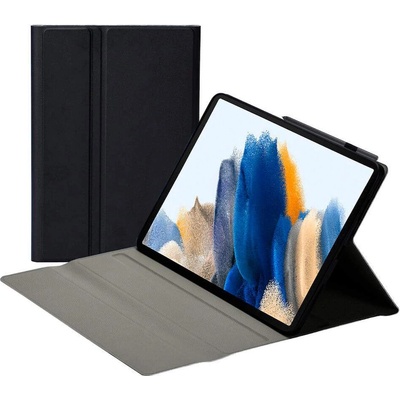 4smarts Flip Case DailyBiz - кожен калъф с магнитно захващане за Samsung Galaxy Tab A8 10.5 (2021) (черен)