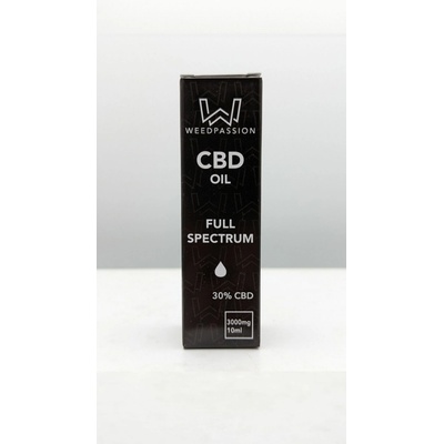 Weedpassion CBD olej full spectrum 30% CBD 10 ml