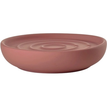 Zone Светлочервена порцеланова сапунерка Nova - Zone (33296)