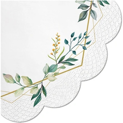 PAW servítky R Leaves Frame 32cm