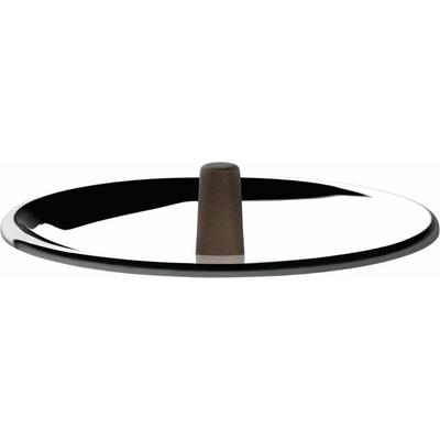 Alessi Sklenená pokrievka EDO 24cm nerez
